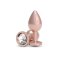 NS NOVELTIES Rear Assets Iridescent Anal-Plug mit Ziersteinen Rosé Medium