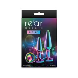 NS NOVELTIES Rear Assets Anal-Plug 2er-Set Multicolor