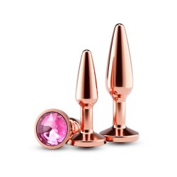 NS NOVELTIES Rear Assets Anal-Plug 2er-Set Rosé-Gold