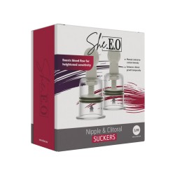 She.E.O Nipple & Clitoral Suckers S/M