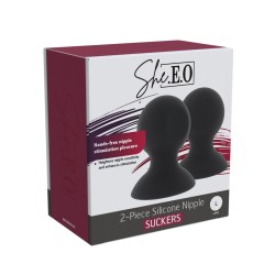 She.E.O Silicone Nipple Suckers L
