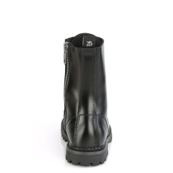 PLEASER Demonia 10 Eyelet Unisex Steel Toe Ankle Boot