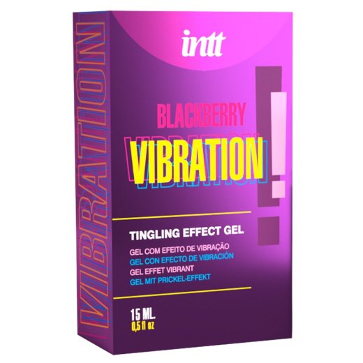INTT Vibration Blackberry Stimulationsgel 15 ml