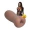 XKIN Secret Affairs Mistress Eternal Asha Masturbator Medium aus TPE Braun