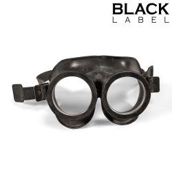 BLACK LABEL Rubber Army Piss Goggles Schwarz