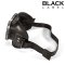 BLACK LABEL Rubber Army Piss Goggles Schwarz