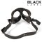 BLACK LABEL Rubber Army Piss Goggles Schwarz