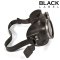 BLACK LABEL Rubber Army Piss Goggles Schwarz