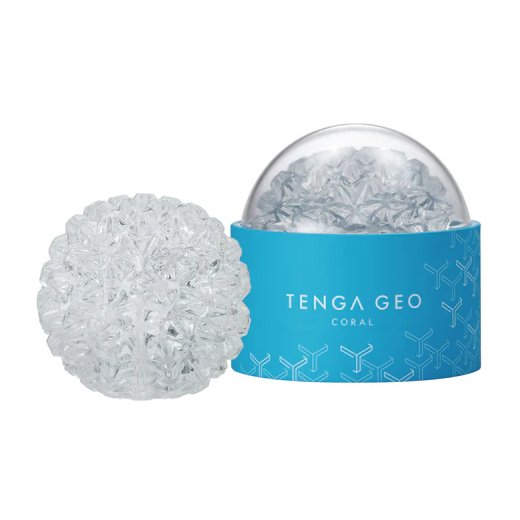 TENGA Geo Coral Masturbator Transparent