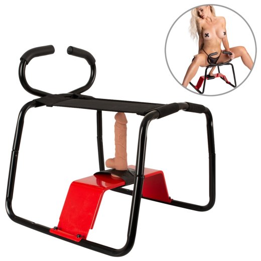 YOU 2 TOYS The Ultimate Sex Stool Schwarz/Rot