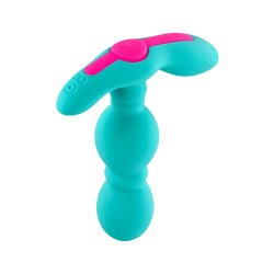 FEMMEFUNN Funn Anal-Plug mit Vibration Türkis