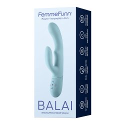 FEMMEFUNN Balai Rabbit Vibrator Blau