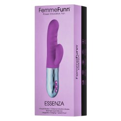 FEMMEFUNN Essenza Rabbit Vibrator mit Stossfunktion Violett
