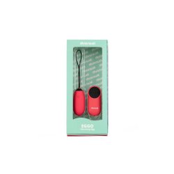 DIVERSUAL Vibro-Ei mit Fernbedienung Rot