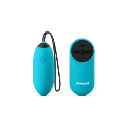 DIVERSUAL Vibro-Ei mit Fernbedienung Türkis