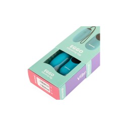 DIVERSUAL Vibro-Ei mit Fernbedienung Türkis
