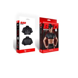 REGNES FETISH PLANET Crop Top Schwarz