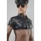 REGNES FETISH PLANET Crop Top Schwarz