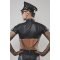 REGNES FETISH PLANET Crop Top Schwarz