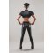 REGNES FETISH PLANET Crop Top Schwarz