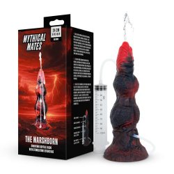 MYTHICAL MATES Marshborn Squirting Dildo Ø 6.3 cm Rot