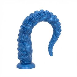 MYTHICAL MATES Kraken`s Grasp Tenakel Dildo Ø 6.0 cm blau