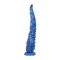 MYTHICAL MATES Kraken`s Grasp Tenakel Dildo Ø 6.0 cm blau