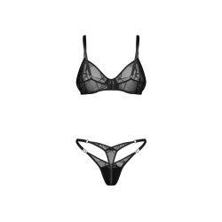 OBSESSIVE Olianna Dessous-Set 2-teilig Schwarz