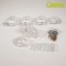 BRUTUS Doorman Chastity Cage Transparent
