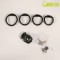 BRUTUS Knob Chastity Cage Schwarz