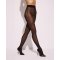 OBSESSIVE Norless Sexy Strumpfhose "Sexting" mit offenem Schritt Schwarz
