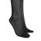 OBSESSIVE Norless Sexy Strumpfhose "Hot Mess" mit offenem Schritt Schwarz