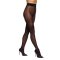 OBSESSIVE Norless Sexy Strumpfhose "Hot Mess" mit offenem Schritt Schwarz