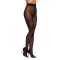 OBSESSIVE Norless Sexy Strumpfhose "Hot Mess" mit offenem Schritt Schwarz