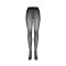 OBSESSIVE Norless Sexy Strumpfhose "Hot Mess" mit offenem Schritt Schwarz