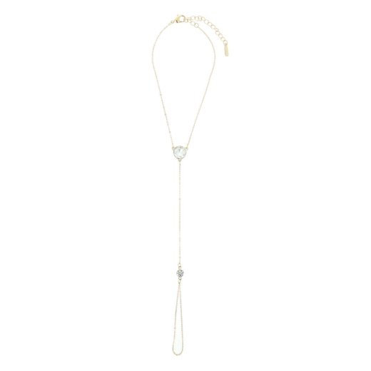 OTAZU Harmony Crystal Fusskette Gold