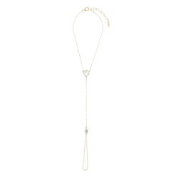 OTAZU Harmony Crystal Fusskette Gold