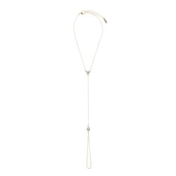 OTAZU Twin Crystal Fusskette Gold