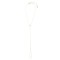 OTAZU Love Crystal Herz Fusskette Gold