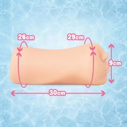 XTC JAPAN Warm Mouth Masturbator Swimsuit Girl Beige