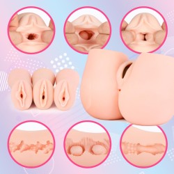 SEIRAKU The Three Ages Masturbator Beige