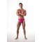 LEADER Sports Mesh Jockstrap Fluorescent Pink