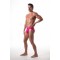 LEADER Sports Mesh Jockstrap Fluorescent Pink