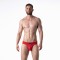 LEADER Sports Mesh Jockstrap Rot