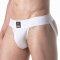 LEADER Sports Mesh Jockstrap Weiss