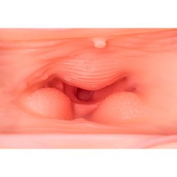 XTC JAPAN Nupu 3 Masturbator mit Doppelöffnung Beige