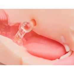 XTC JAPAN Nupu 3 Masturbator mit Doppelöffnung Beige