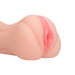 XTC JAPAN Nupu 3 Masturbator mit Doppelöffnung Beige
