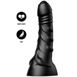 HIDDEN DESIRE EXTREME Inferno Big Boys Dong 34 cm aus PVC Schwarz