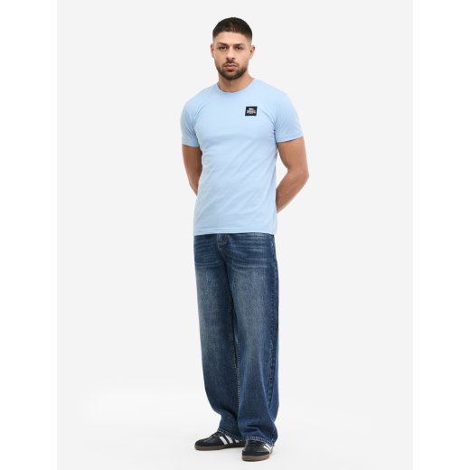 LONSDALE T-Shirt Wormley Blau